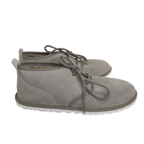UGG Maksim Chukka Suede Shearling Boots Bindle Gray Lace Up, 1016680, Sz 7 NWOB main image 7